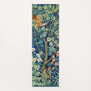 Animals and Flowers, Forest, William Morris Yoga Mat