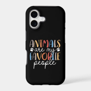 Animals Are My Favourite People Funny Animal Lover