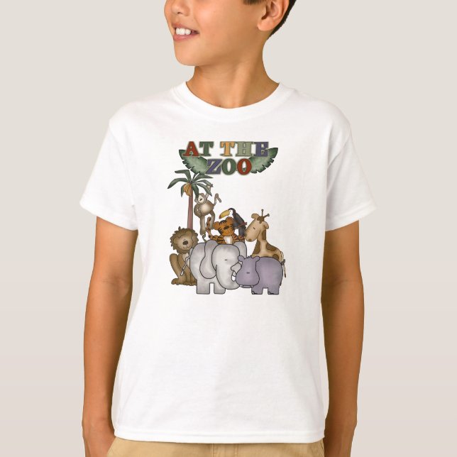 Animals At the Zoo T-Shirt (Front)