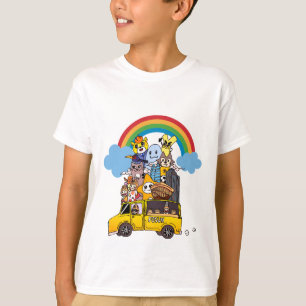 Animals, cars, rainbows T-Shirt