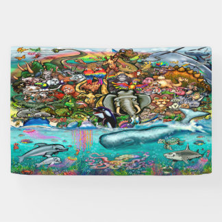 Animals Celebration Banner