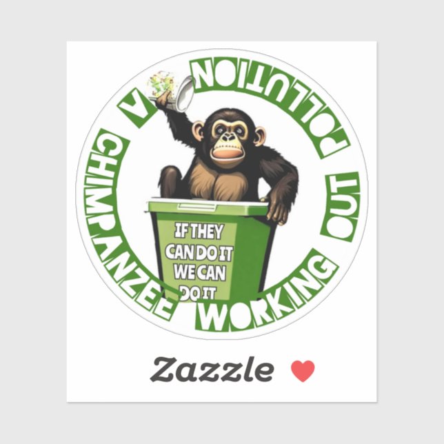 Animals Characters - A Chimpanzee  (Sheet)