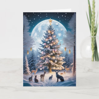 Animals Christmas Card
