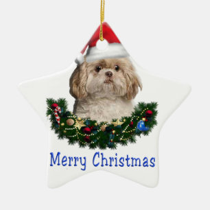 Animals Christmas Ceramic Ornament