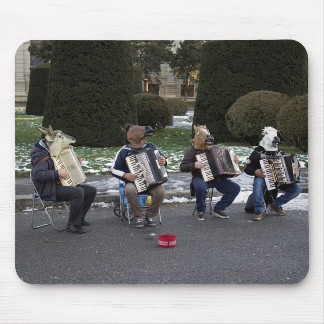 Animal's Concert Mouse Pad (Front)