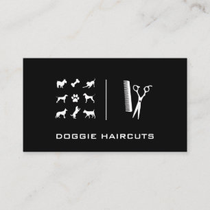 Animals Dogs Pets   Grooming Business Card