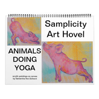 Animals Doing Yoga Calendar