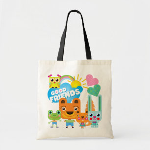 Animals Good Friends Tote Bag