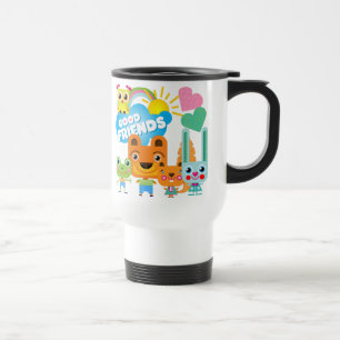 Animals Good Friends Travel Mug