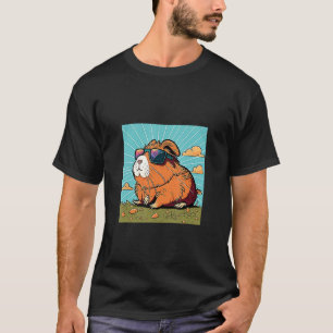 Animals Graphic  Guinea Pig Wearing Sunglasses 1 T-Shirt