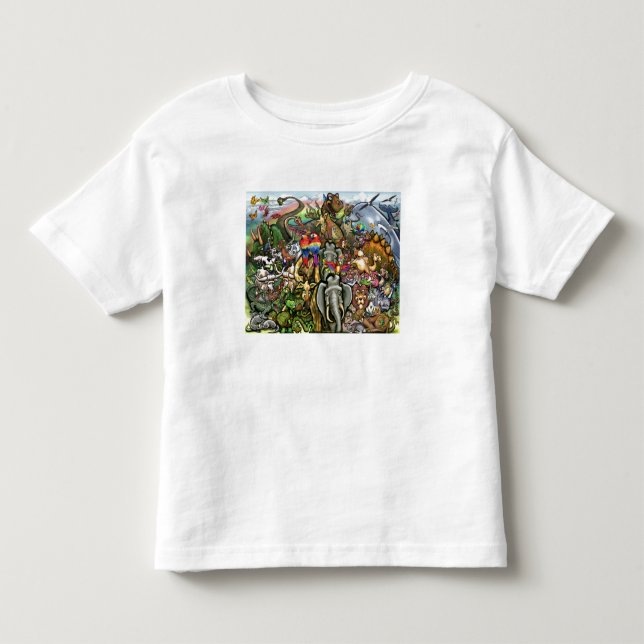 Animals Great & Small Toddler T-shirt (Front)