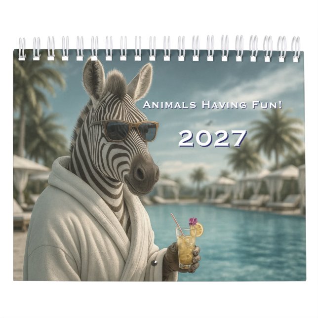 Animals having fun Calendar (Cover)