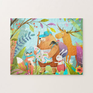 Animals Hiking Puzzle