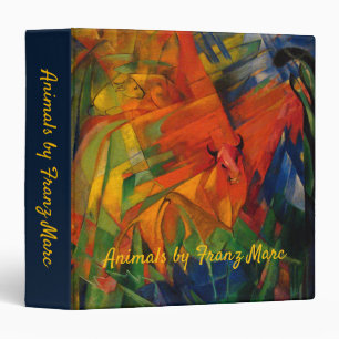 Animals in a Landscape by Franz Marc Binder