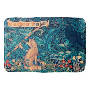 Animals in The Forest, William Morris Bath Mat