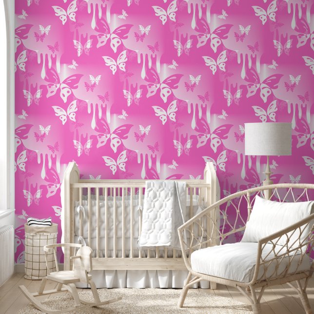 Animals Nature - Splashes Tattoo Butterflies 1 Wallpaper (Kids)