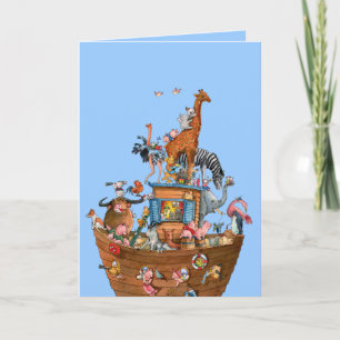 Animals Noah's Ark -  Greeting Card