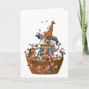 Animals Noah's Ark -  Greeting Card