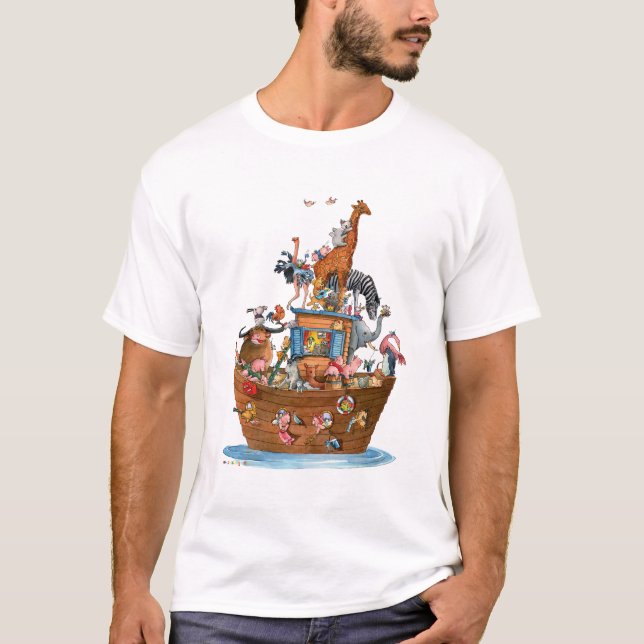 Animals Noah's Ark -  T-shirt (Front)