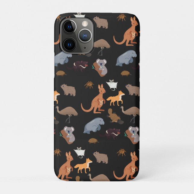 Animals of Australia Aussie Wildlife Case-Mate iPhone Case (Back)