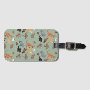 Animals of Australia Aussie Wildlife Luggage Tag