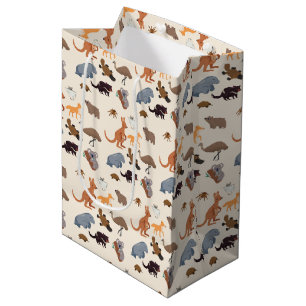 Animals of Australia Aussie Wildlife Medium Gift Bag