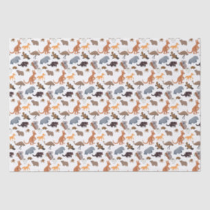 Animals of Australia Aussie Wildlife Tissue Paper