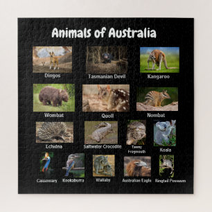 Animals of Australia Jigsaw Puzzle