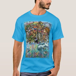 Animals of Land and Sea T-Shirt