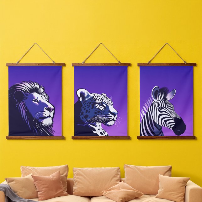 Animals of the 80's hanging tapestry (Creator Uploaded)