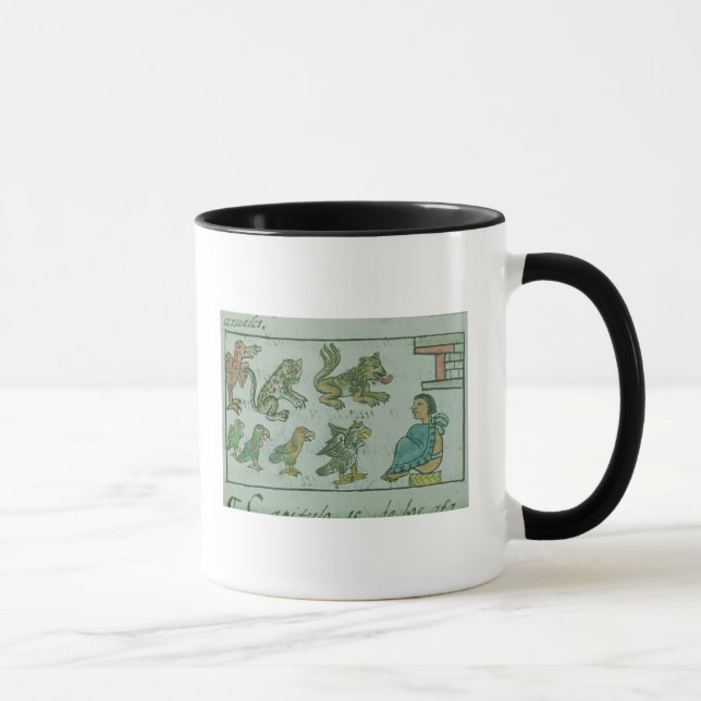 Animals of the Aztec Emperor Mug (Right)