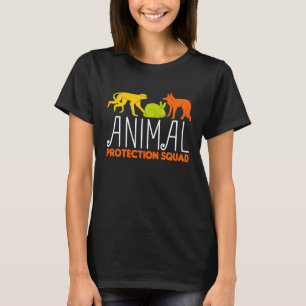 Animals Over People Animal Activist Rescue Conserv T-Shirt