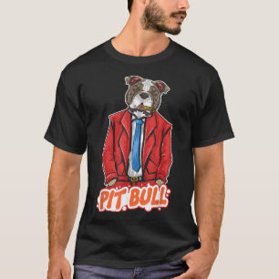 Animals Pit Bull Dog Boss Bodyguard T-Shirt