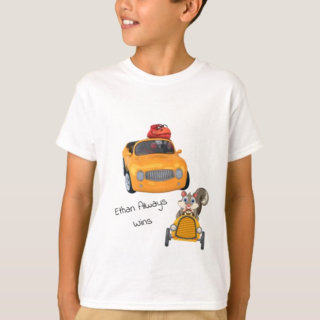 Animals Racing T-Shirt (Front)