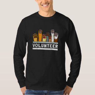 Animals Shelters Volunteer Dog Cat Rescue Supporte T-Shirt