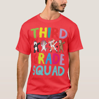 Animals Students Dabbing Backo Schoolhird boy T-Shirt