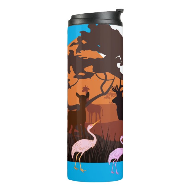 animals'  thermal tumbler (Rotated Left)