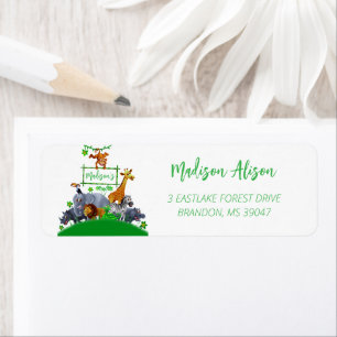  Animals Wild One Jungle greenery safari winter