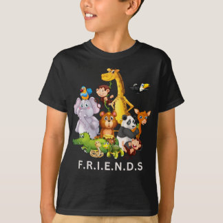 Animals Zoo friendship style T-Shirt