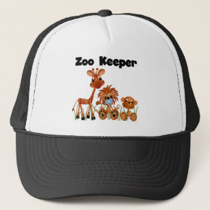 Animals Zoo Keeper Tshirts and Gifts Trucker Hat
