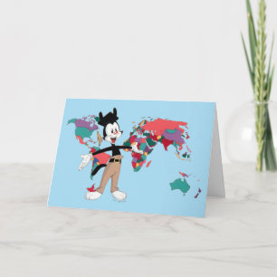 Animaniacs   Graphique de la carte du monde de Yak
