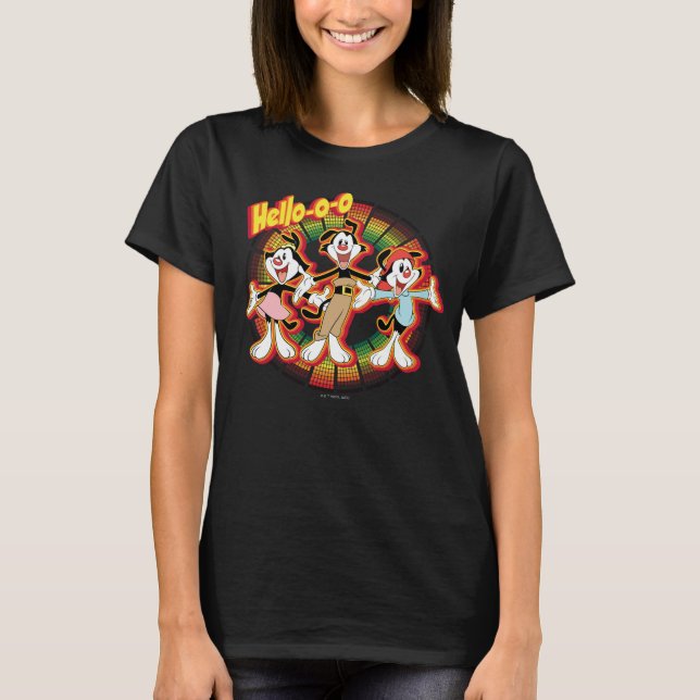 Animaniacs | Hello-o-o Retro Equalizer Graphic T-Shirt (Front)