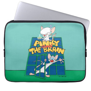 Animaniacs   Pinky and The Brain Cage Graphic Laptop Sleeve