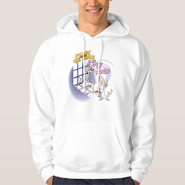 Animaniacs | Take Over The World Graphic Hoodie (Front)