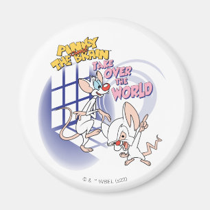 Animaniacs   Take Over The World Graphic Magnet