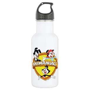 Animaniacs Warner Brothers & Sister WB Shield 532 Ml Water Bottle