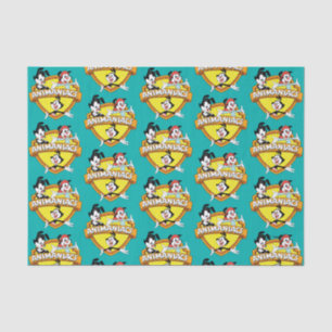 Animaniacs   Warner Brothers & Sister WB Shield Tissue Paper