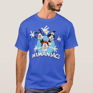 Animaniacs Warner Siblings Arms Wide Graphic T-Shirt