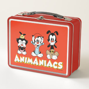 Animaniacs   Warner Siblings "No Evil" Graphic Metal Lunch Box
