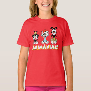 Animaniacs Warner Siblings "No Evil" Graphic T-Shirt